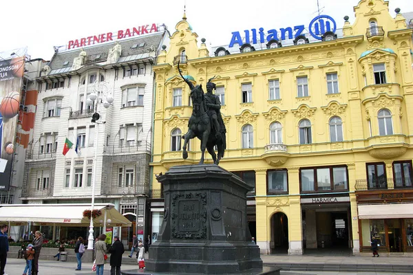 Zagrzeb | Pomnik Josipa Jelačicia Zagrzeb | Pomnik Josipa Jelačicia