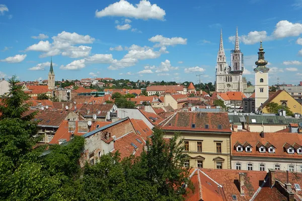 Zagrzeb | Widok na Katedrę Wniebowzięcia Najświętszej Maryi Panny Zagrzeb | Widok na Katedrę Wniebowzięcia Najświętszej Maryi Panny