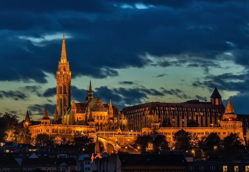 Budapeszt nocą Budapeszt nocą