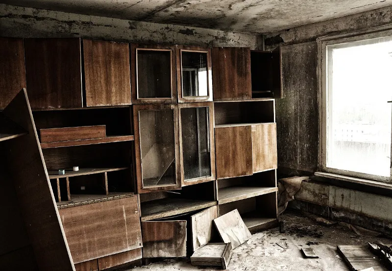 Opuszczone mieszkanie w Czarnobylu Opuszczone mieszkanie w Czarnobylu