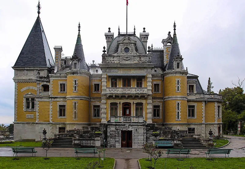 Ukraina | Pałac cesarski w Massandrze Pałac cesarski, Jałta