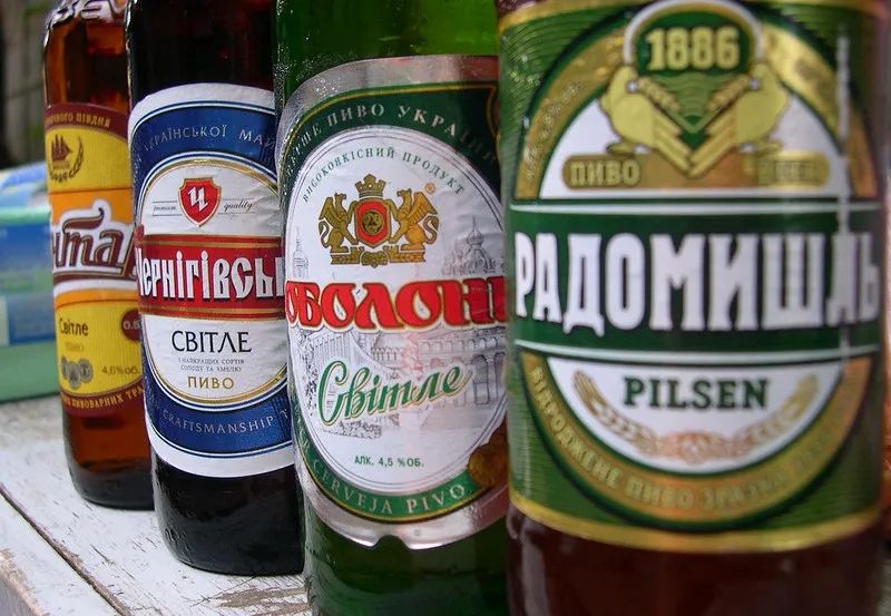 Piwo w butelkach na Ukrainie Piwo w butelkach na Ukrainie