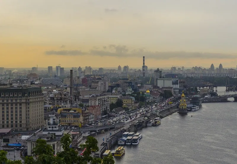 Widok na Kijów Widok na Kijow