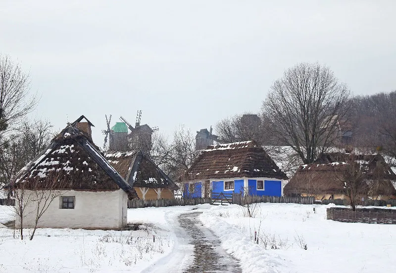 Ukraina | Słoboda Mamaja to kozacka wioska – wyjątkowe muzeum pod gołym niebem, utworzone w odległości kilku kilometrów od centrum Kijowa Skansen w Kijowie