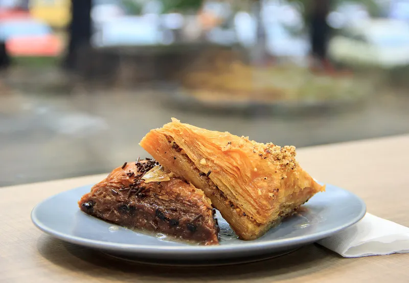 Ukraina | Słodka bakława (baklava) Słodka baklawa