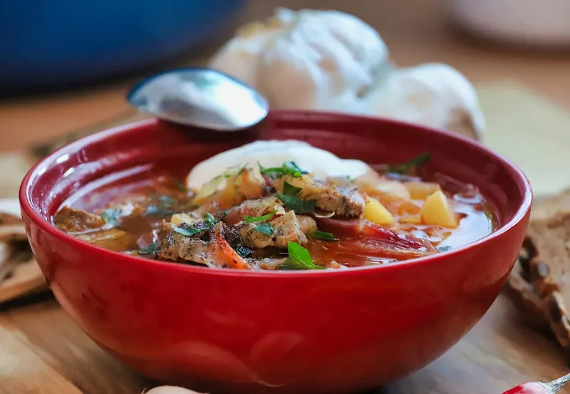 Smakowity barszcz ukraiński