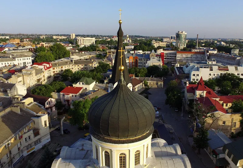 Ukraina | Widok na Symferopol Widok na Symferopol