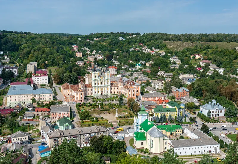 Widok na Krzemieniec Widok na Krzemieniec