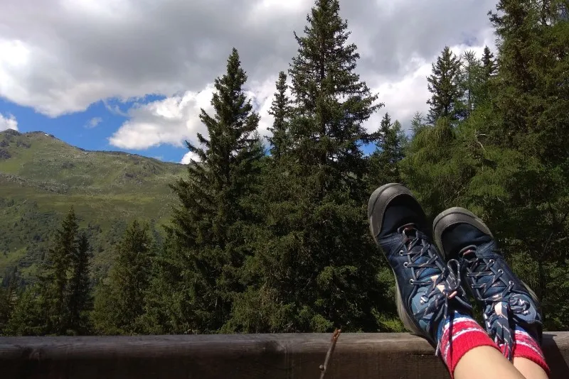 Austria | Po zakupieniu wszystkich pamiątek warto się zrelaksować podziwiając piękne widoki.