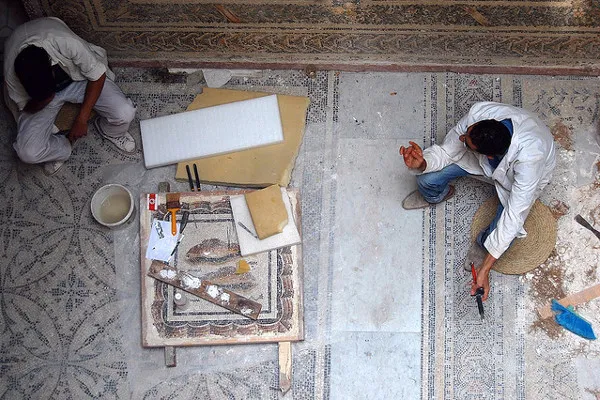 Tunezja | Prace konserwatorskie, Muzeum Bardo