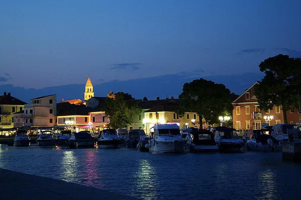 Chorwacja | Biograd nocą Chorwacja | Biograd nocą