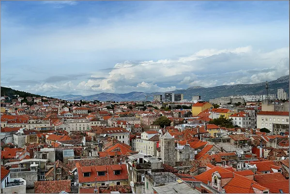 Chorwacja | Widok na Spilit Chorwacja | Widok na Spilit