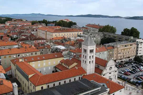 Chorwacja | Zadar z lotu ptaka Chorwacja | Zadar z lotu ptaka