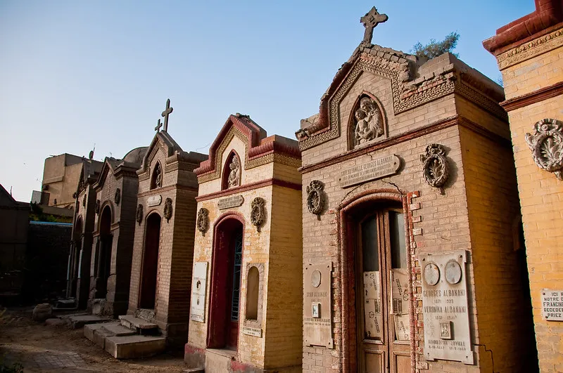 Egipt | Koptyjski cmentarz w Kairze