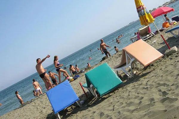 Cypr | Plaża gubernatora (Governors Beach)