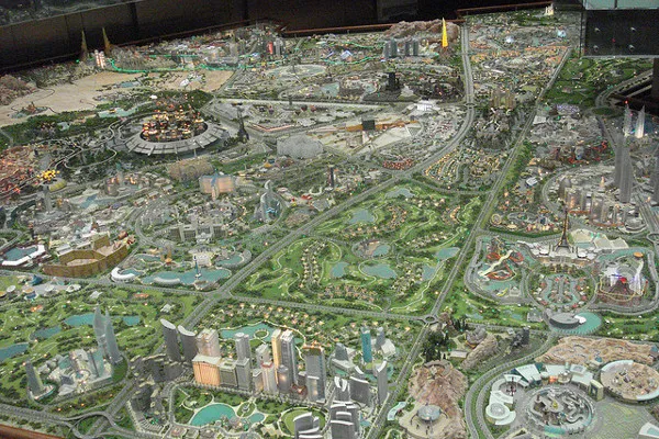 Dubaj | Makieta Dubailandu Dubaj | Makieta Dubailandu