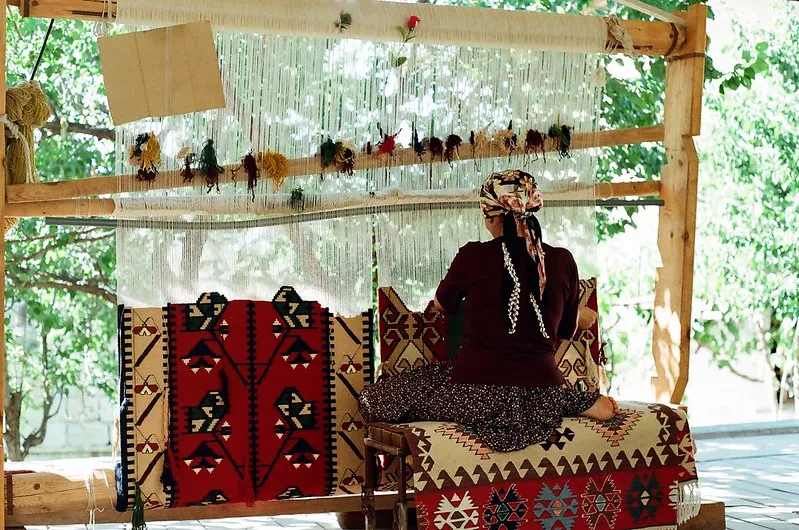 Turcja | Tkanie dywanów w Goreme