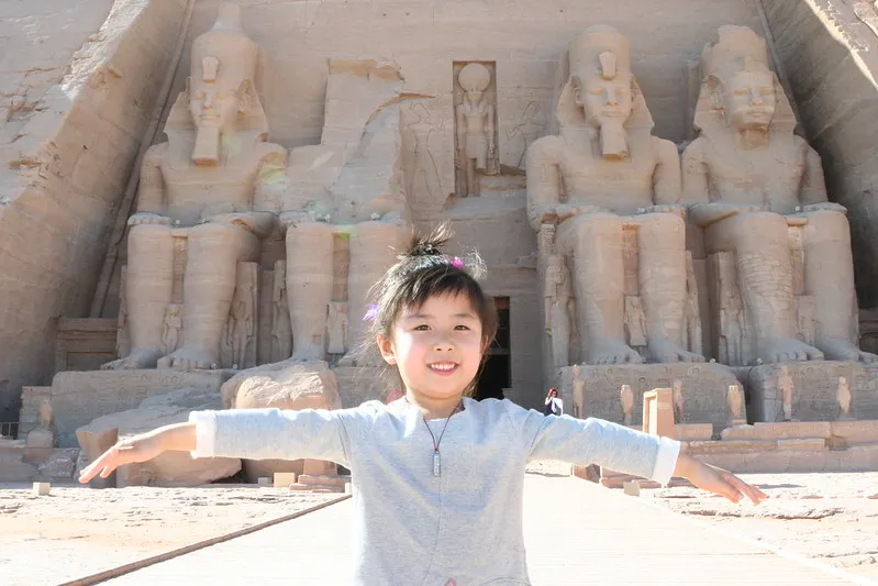 Egipt | Mała urlopowiczka w Egipcie