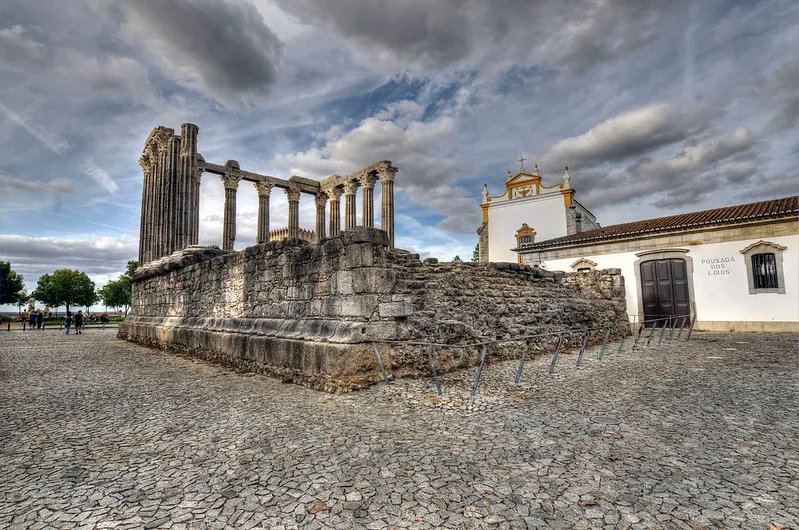 Portugalia - Evora | Templo Romano Portugalia - Evora | Templo Romano