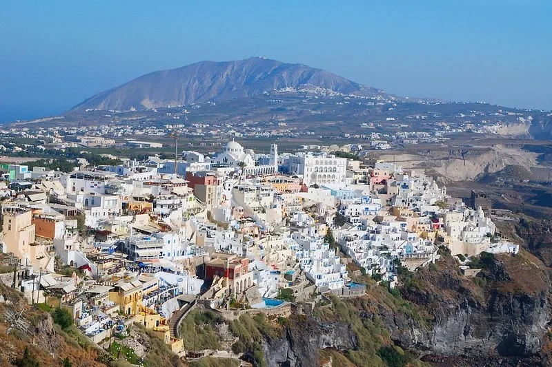 Santorini | Widok na Firę