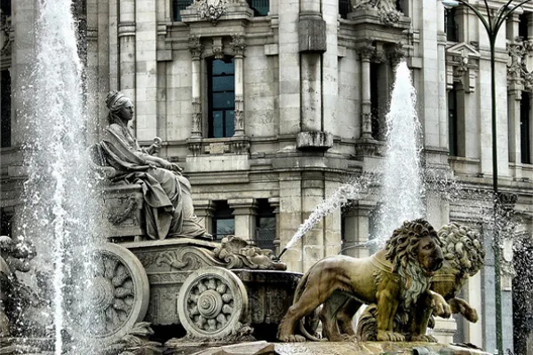 Madryt | Fontanna Kybele w Madrycie Madryt | Fontanna Kybele w Madrycie