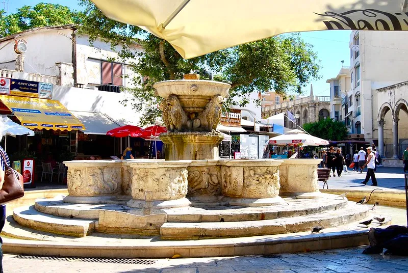 Kreta | Fontanna Morosiniego, Heraklion