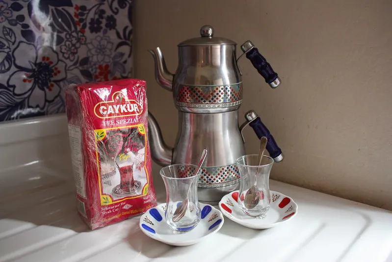 Turcja | Zestaw do parzenia herbaty po turecku
