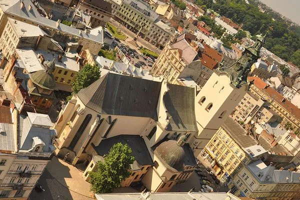 Ukraina | Bazylika archikatedralna Wniebowzięcia Najświętszej Maryi Panny, lwowska starówka Ukraina | Bazylika archikatedralna Wniebowzięcia Najświętszej Maryi Panny, lwowska starówka