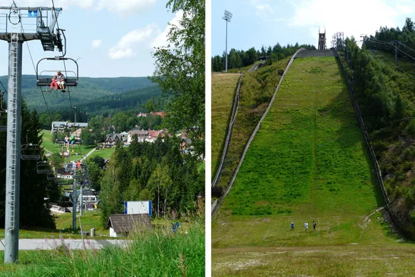 Harrachov | Kolejka liniowa i skocznia mamucia