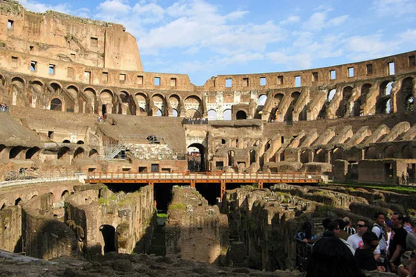 Rzym | Wnętrze Koloseum Rzym | Wnętrze Koloseum