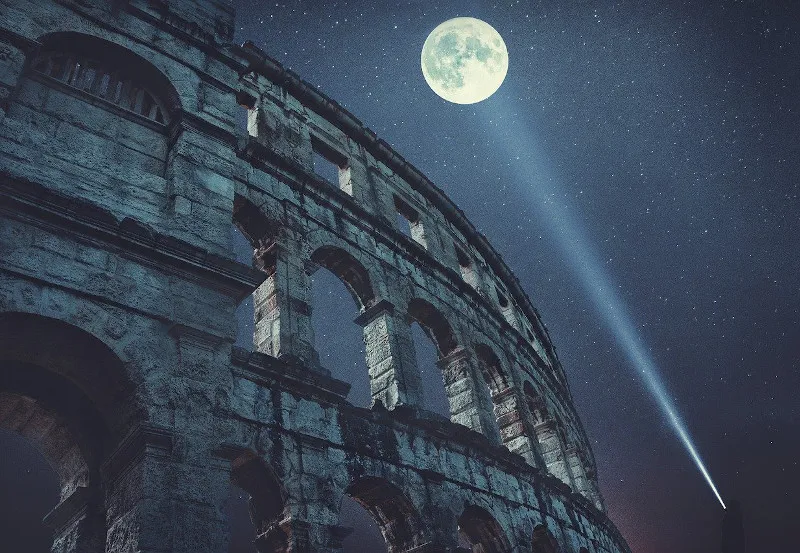 Koloseum nocą Koloseum nocą