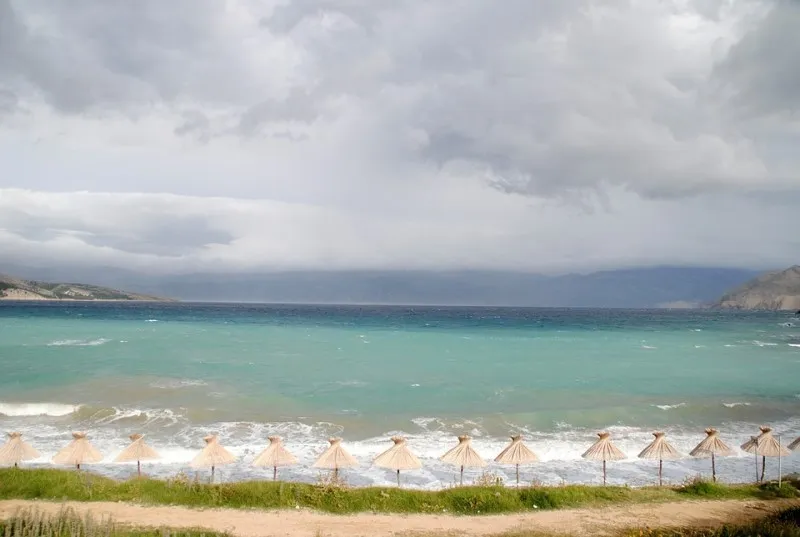 Krk | Vela Plaza (Vela Beach) na wyspie Krk