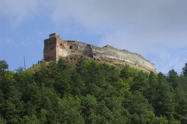 Ukraina | Ruiny średniowiecznego zamku krzemienieckiego Ukraina | Ruiny średniowiecznego zamku krzemienieckiego