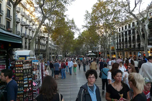 Barcelona | Pamiątki na La Rambli Barcelona | Pamiątki na La Rambli