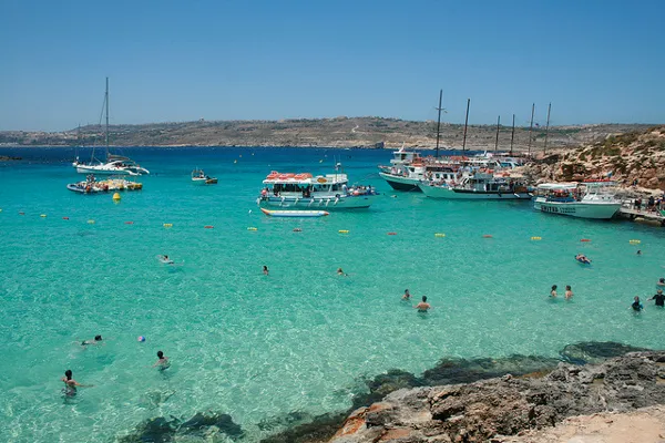 Malta | Błękitne wody Comino Malta | Błękitne wody Comino