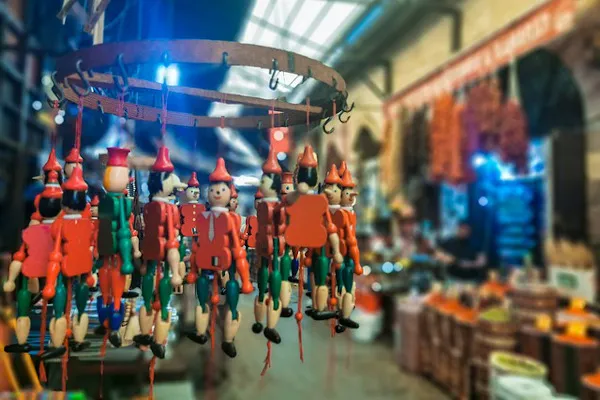 marionetki na bazarze w Stambule marionetki na bazarze w Stambule