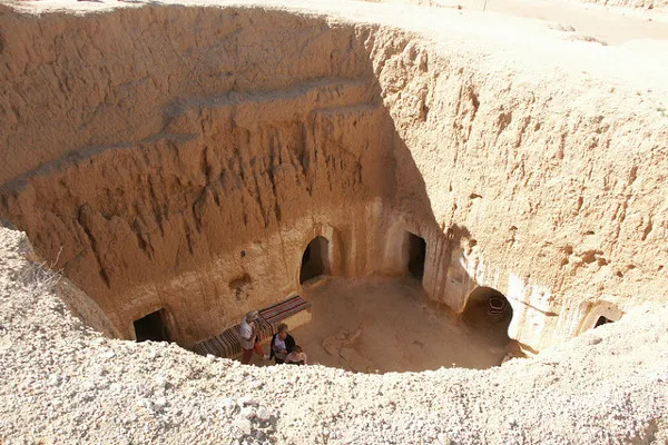 Tunezja | Głębokość podziemnych domów sięga 7 m Tunezja | Głębokość podziemnych domów sięga 7 m