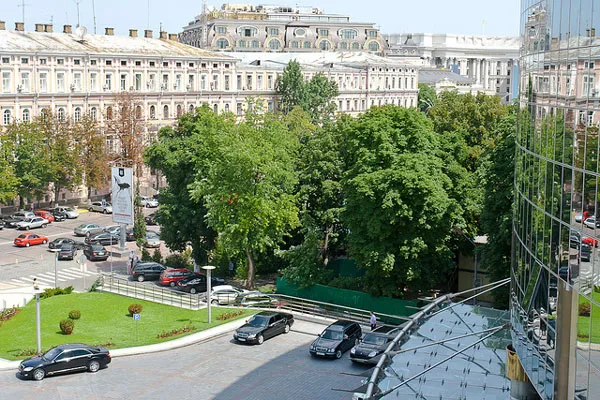 Ukraina | Widok z okna hotelu Hyatt Regency Kiev Ukraina | Widok z okna hotelu Hyatt Regency Kiev