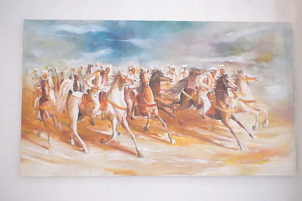 Tunezja | Ręcznie namalowany obraz Tunezja | Ręcznie namalowany obraz