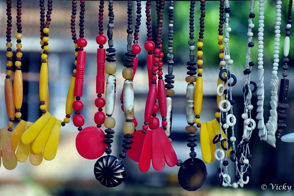 Indie | Drewniana biżuteria Indie | Drewniana biżuteria