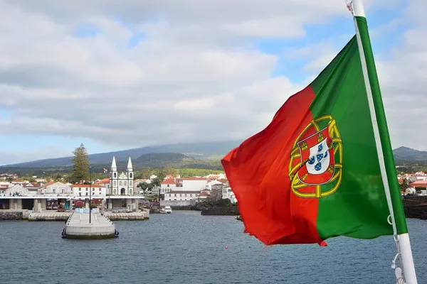 Portugalia | Widok na wyspę Pico Portugalia | Widok na wyspę Pico