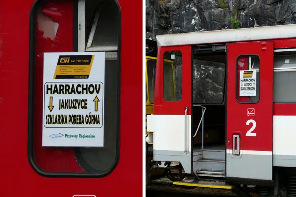 Harrachov | Pociąg ze Szklarskiej Poręby Górnej do Harrachova