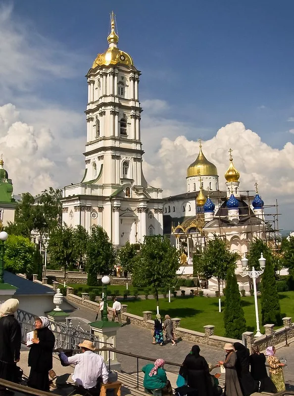 Ukraina | Widok na Ławrę Poczajowską Ukraina | Widok na Ławrę Poczajowską