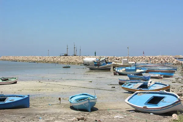 Tunezja | Port w Houmt Souk, Dżerba Tunezja | Port w Houmt Souk, Dżerba