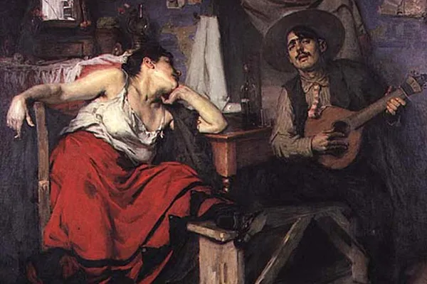 Portugalia | Fado - obraz autostwa José Malhoa Portugalia | Fado - obraz autostwa José Malhoa