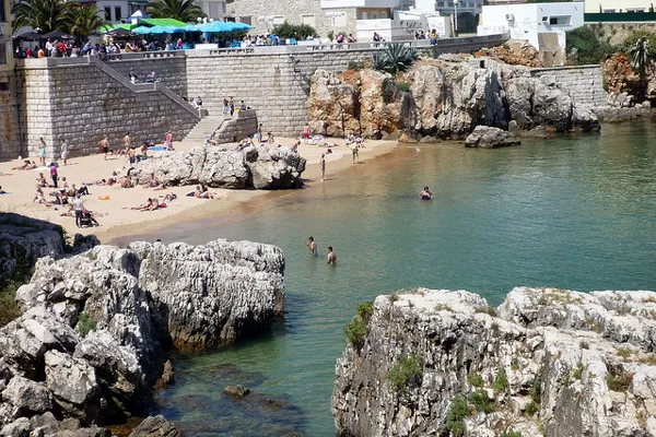 Portugalia | Cascais Beach w pobliżu Lizbony