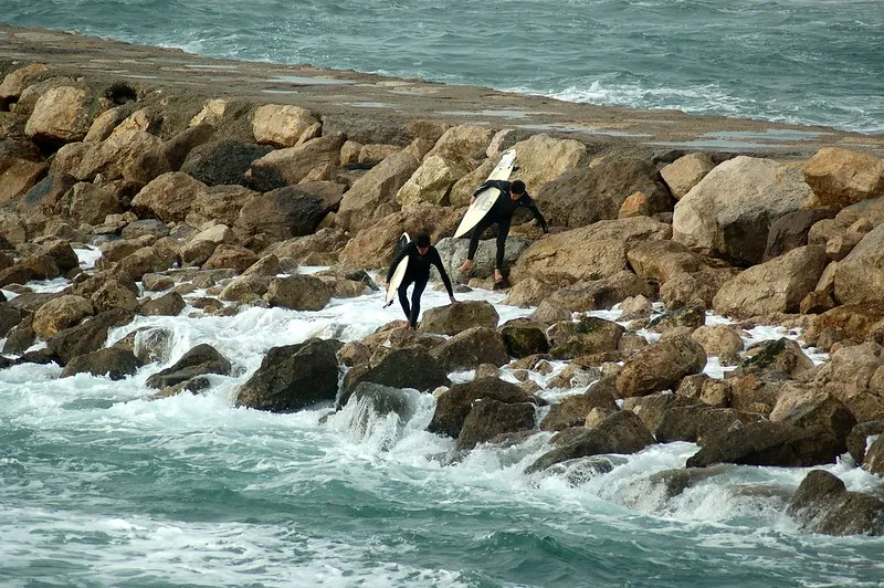 Portugalia | Plaża w Costa da Caparica Portugalia | Plaża w Costa da Caparica