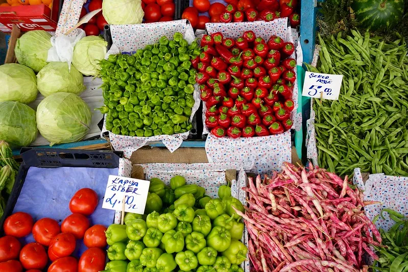 Turcja | Ilość i różnorodność warzyw na tureckich bazarach zachwyca! 