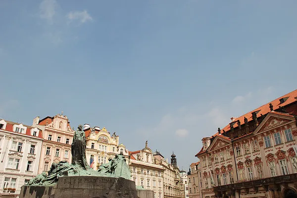 Praga | Most Karola po zachodzie słońca Praga | Most Karola po zachodzie słońca