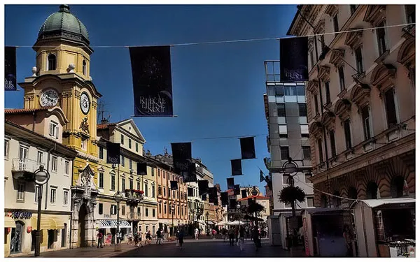 Chorwacja | Wieża zegarowa w Rijece 